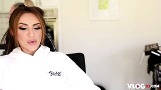 Gorgeous Hime Marie Plays Ramrod On Screen Previous to Setting Fire