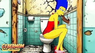 Top-10 Cheating Marge Simpson. Superlatively good Toon Compilation. Porn Parody Animation