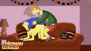 Top-10 Cheating Marge Simpson. Superlatively good Toon Compilation. Porn Parody Animation