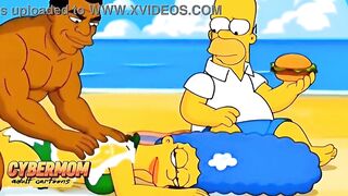 Top-10 Cheating Marge Simpson. Superlatively good Toon Compilation. Porn Parody Animation