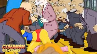 Top-10 Cheating Marge Simpson. Superlatively good Toon Compilation. Porn Parody Animation