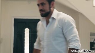 Teen Emma Rosie just got cheated on and her bfs stepdad offers this babe cheats him back.The tiny blond seduces him and deepthroats in advance of shes screwed