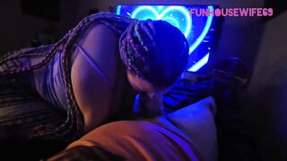 Holding my head and using me as fleshlight