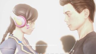 Overwatch XXX - Overwatch's Sex Junkie D.va - D.va Route