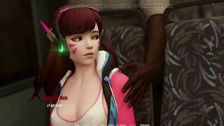 Overwatch XXX - Overwatch's Sex Junkie D.va - D.va Route