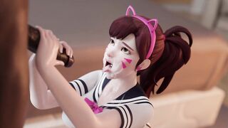 Overwatch XXX - Overwatch's Sex Junkie D.va - D.va Route
