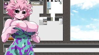 Nude In Action Mina's Corrupt Ops - Mina Ashido from My Hero Academy Walking Undressed