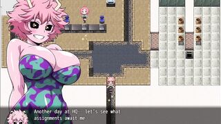 Nude In Action Mina's Corrupt Ops - Mina Ashido from My Hero Academy Walking Undressed