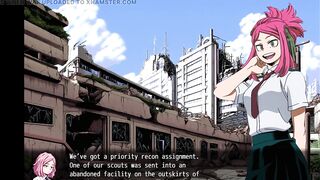 Nude In Action Mina's Corrupt Ops - Mina Ashido from My Hero Academy Walking Undressed
