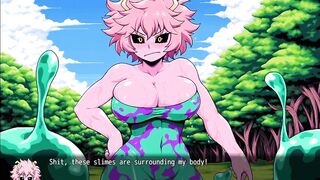 Nude In Action Mina's Corrupt Ops - Mina Ashido from My Hero Academy Walking Undressed