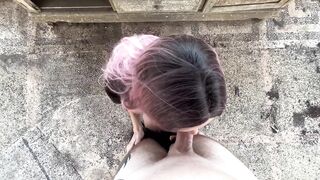 We climbed onto an abandoned roof and had sex there with a great view