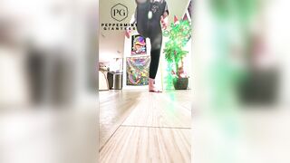 67 Giantess Size 16 Barefoot Stomp Destruction in Slow Motion