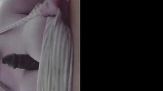 Tit Job on Vibrator Comp