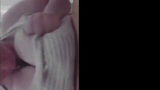Tit Job on Vibrator Comp