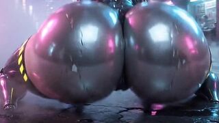 hawt curvy robot enjoyable her slavemaster