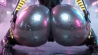 hawt curvy robot enjoyable her slavemaster