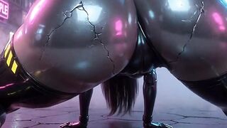 hawt curvy robot enjoyable her slavemaster