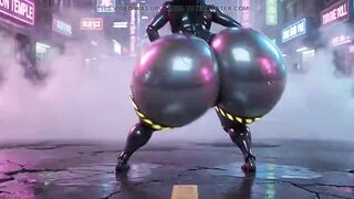 hawt curvy robot enjoyable her slavemaster