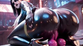 hawt curvy robot enjoyable her slavemaster