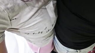 The fresh eighteen-year-old brunette hair Argentinian maid likes it when I pay her cash in swap for a large amateur load in her throat when my wife isn't around.