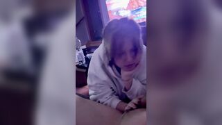 eighteen Year Old on Her Knees Oral