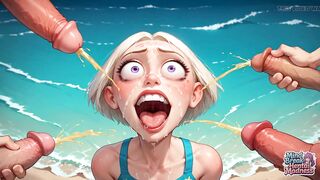 Squirting Penises & Alien Cream: Mind Break Beach Climax