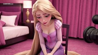 AI Generated Rapunzel Casting Sex - Sinless Princess 1st Fellatio