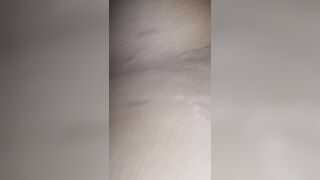 Close-up of my pussy being permeated by stepbrother