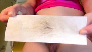Waxing my armpits and bush
