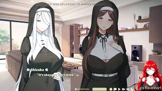 EP1 Summer Clover - Recent Housekeeper Raw Pounds Breasty Sisters Moist Twat in Kitchen on 1st Day!