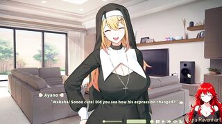 EP1 Summer Clover - Recent Housekeeper Raw Pounds Breasty Sisters Moist Twat in Kitchen on 1st Day!