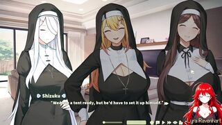 EP1 Summer Clover - Recent Housekeeper Raw Pounds Breasty Sisters Moist Twat in Kitchen on 1st Day!