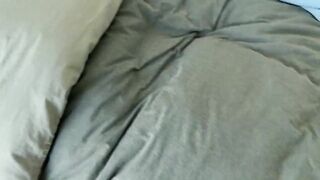 Overspread in Cum - Biggest Natural Tits Titty Drilled