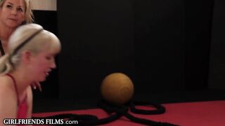 GirlfriendsFilms Sweaty Lesbian Wrestling