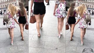 Candid Lesbian Ass Spy