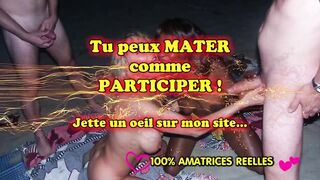 2 hot milfs on beach with voyeurs - amateurs compilation