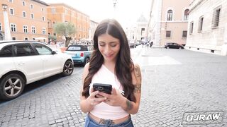 BJRAW Shy Silvia Soprano gets a facial