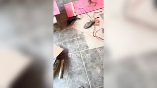 My wife slept with the carpenter whilst I was at work.