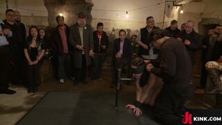 Marley Blaze Gets Tied, Blindfolded, and Publicly Screwed in the Booty and Twat Whilst Mr. Pete, Princ