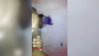 Yummy little ebony hotty's booty