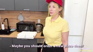 "Please just don't complain to my superiors!" I drilled the beauty who delivered my order