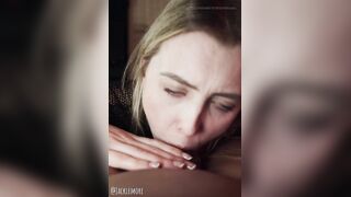 Cute British Blond Lottie Lou POV Oral job