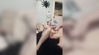 Cum all over my glasses