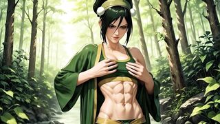 Sokka Screwed in the Forest by Toph Beifong During the time that Avatar Is Not Around