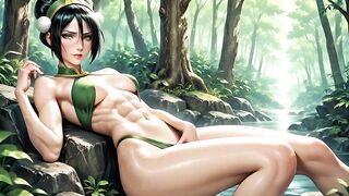 Sokka Screwed in the Forest by Toph Beifong During the time that Avatar Is Not Around