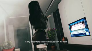 CG Large Titties mother I'd like to fuck Wife Feel so Concupiscent Got Banged by Large Ramrod Boss