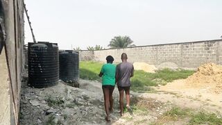Back of the Building to Her Girlfriend