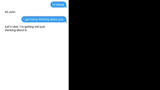 I sext with Alexia Twerk and that babe's twerking to get me hard - John Thrustgood