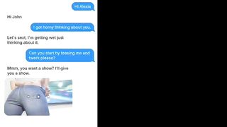 I sext with Alexia Twerk and that babe's twerking to get me hard - John Thrustgood