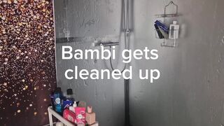 Bambi Gets Clean